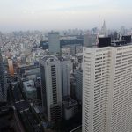 View from Asahizushi Restaurant Shinjuku