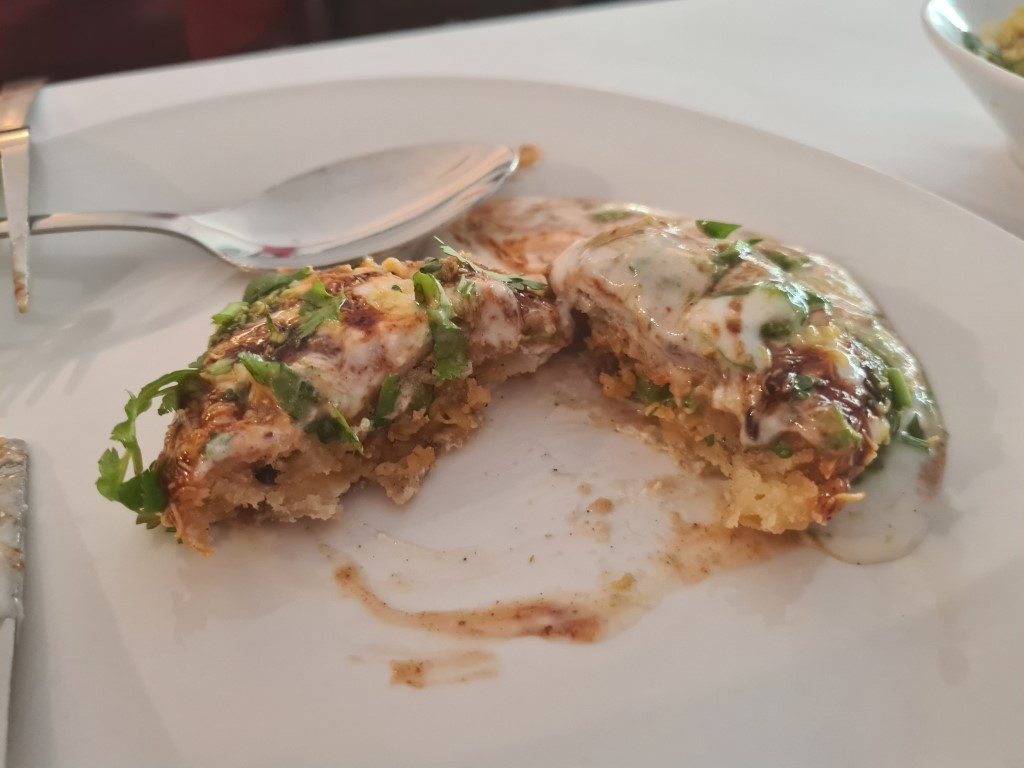 Aloo Tikki at Neelam Indian Restaurant Parramatta