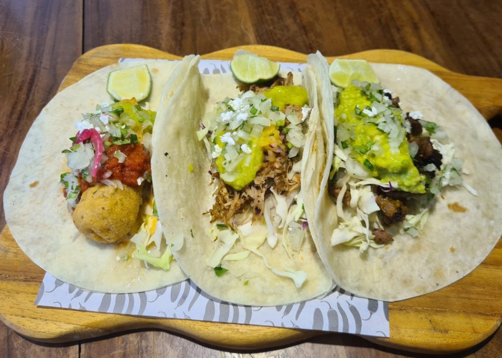 Tasty tacos at Jalapeno Mexican Restaurant in Sanur Bali