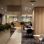 Inside Plaza Premium Lounge at Sydney International Airport