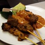 Satay on Malaysia Airlines A330-300