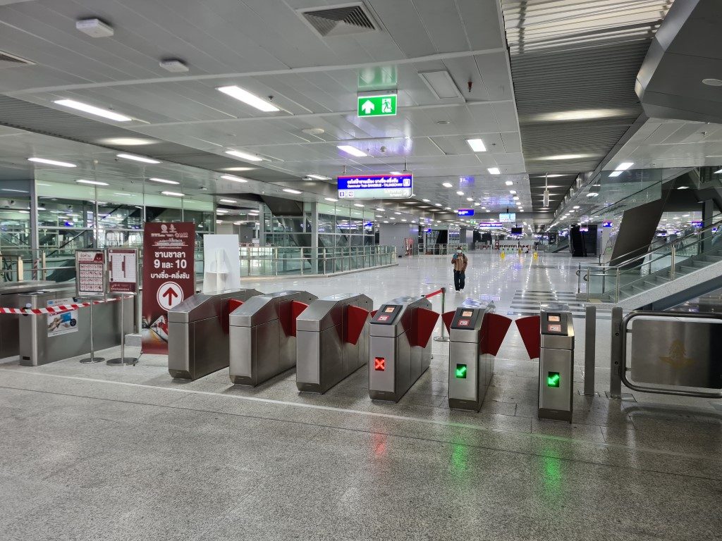 Entrance to Bang Sue Grand Station Bangkok