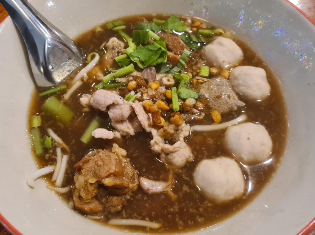 Braised Pork Noodle Soup Sukhumvit Bangkok