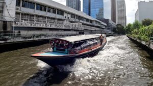 Catching Boats and River Ferries in Bangkok