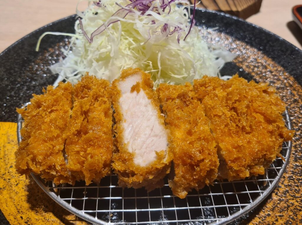 Pork Loin Tonkatsu at Tonkatsu Toku Restaurant Silom Bangkok