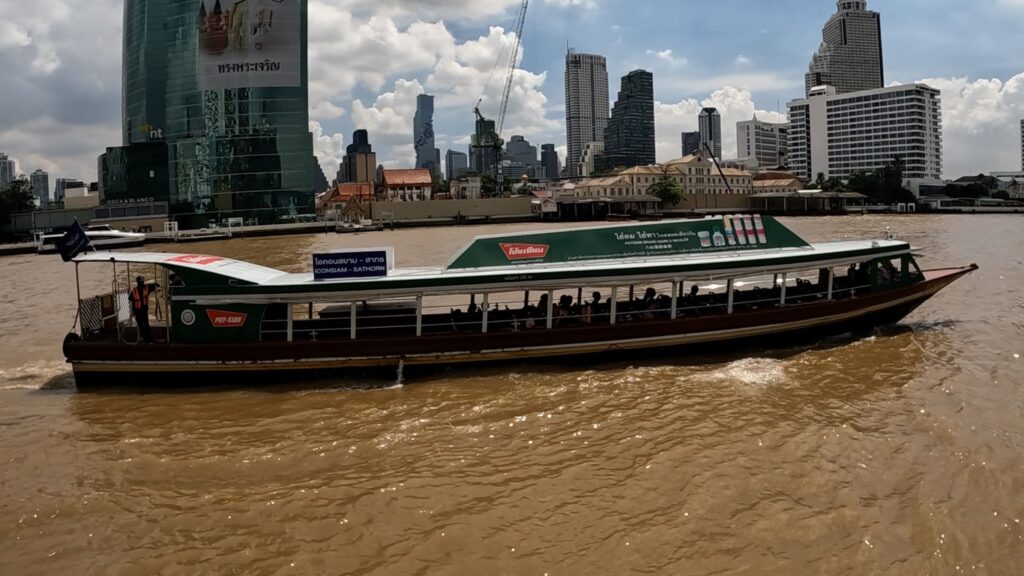 Sathorn Pier to Iconsiam Shuttle Boat Bangkok