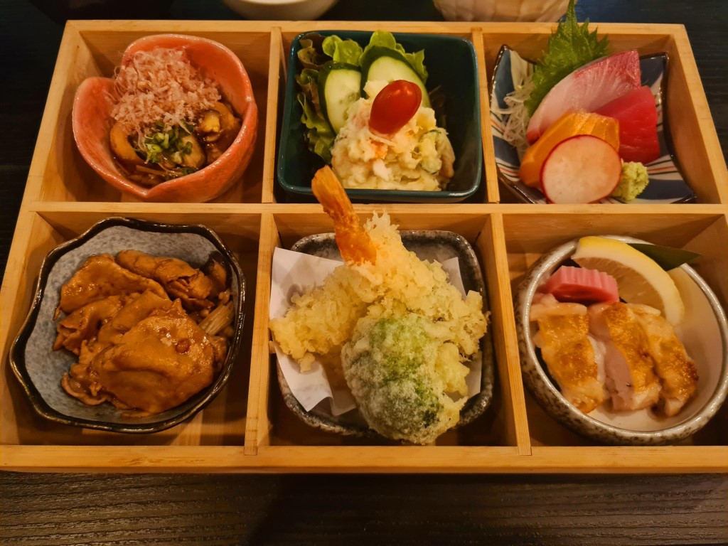 Bento Box at Tsu Japanese Restaurant Bangkok