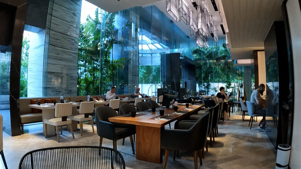 Open Restaurant inside Doubleetree by Hilton Bangkok Ploenchit Hotel