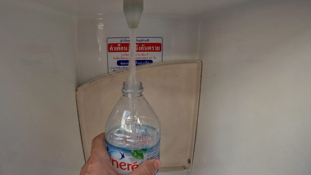 Recycled Water Vending Machine in Bangkok