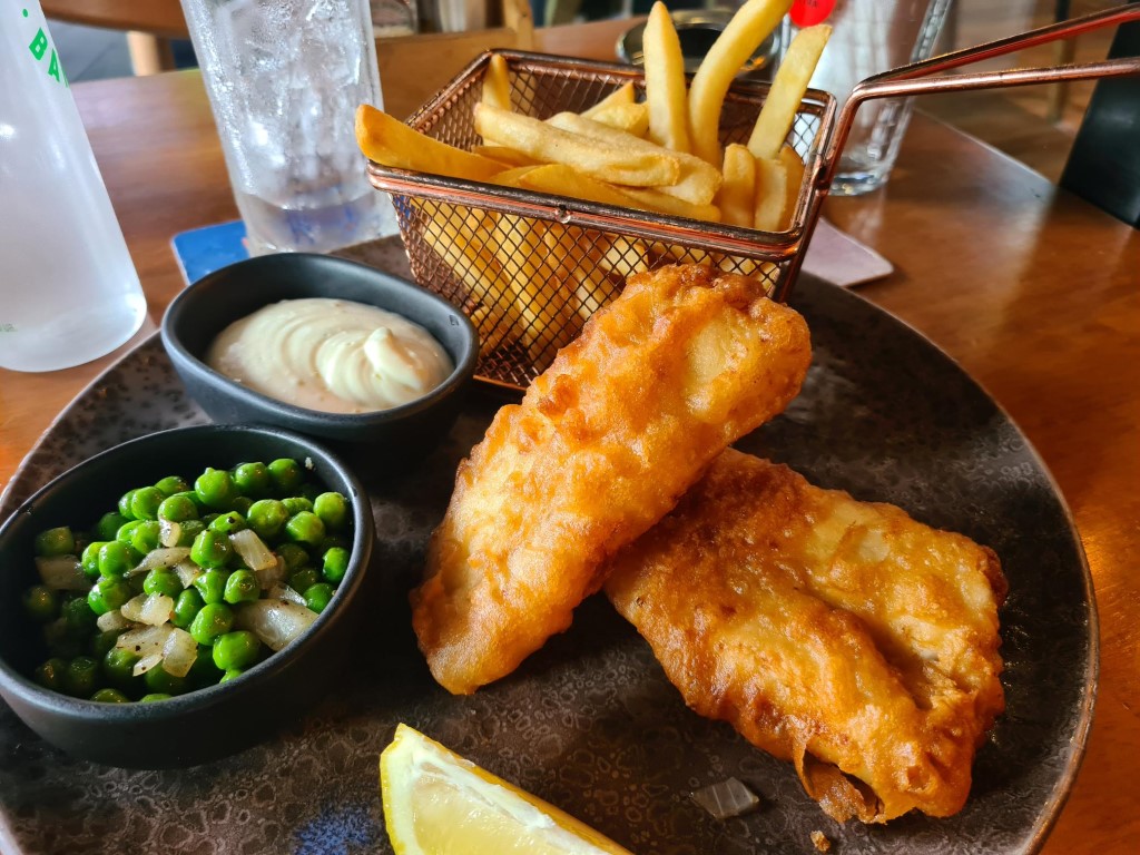 Good Fish and Chips at Bully's Bangkok Nana