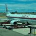 Qantas Retro Roo B737-800 flying from Brisbane to Townsville