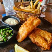 Tasty Fish and Chips at Bully's Bangkok